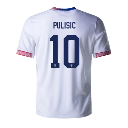 Ujedinjene Države Christian Pulisic #10 Domaci Dres Copa America 2024 Kratak Rukav